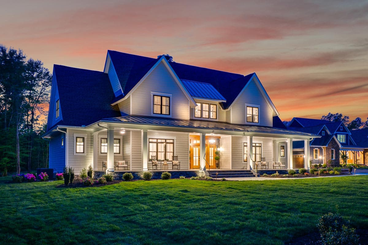 Plan 14689RK: Modern Farmhouse Plan with Formal Dining Room and Informal Lounge - Image #8 - Country, Farmhouse, Modern Farmhouse, New American