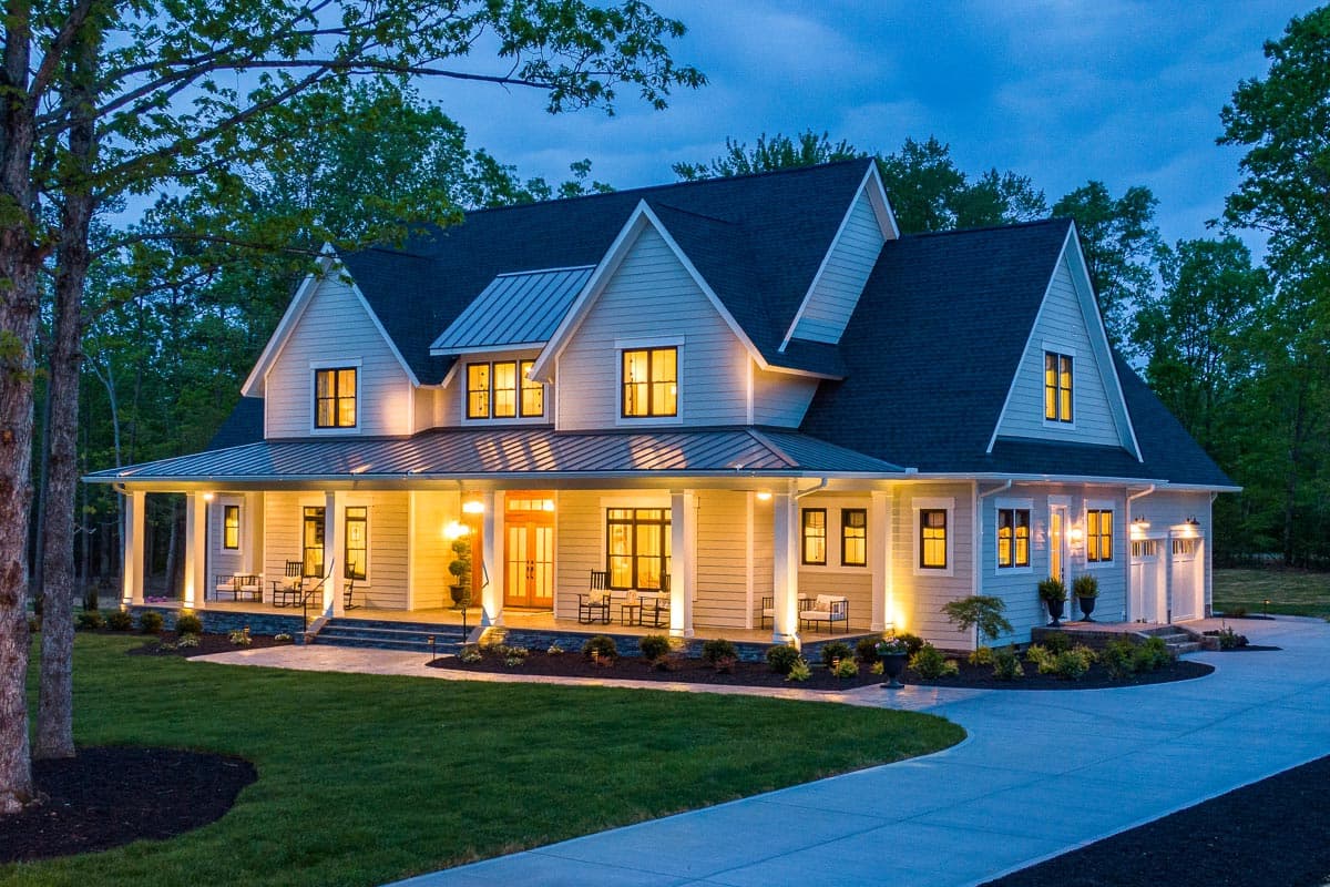 Plan 14689RK: Modern Farmhouse Plan with Formal Dining Room and Informal Lounge - Image #9 - Country, Farmhouse, Modern Farmhouse, New American