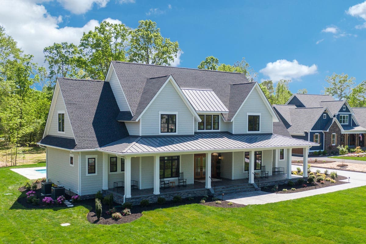 Plan 14689RK: Modern Farmhouse Plan with Formal Dining Room and Informal Lounge - Image #6 - Country, Farmhouse, Modern Farmhouse, New American