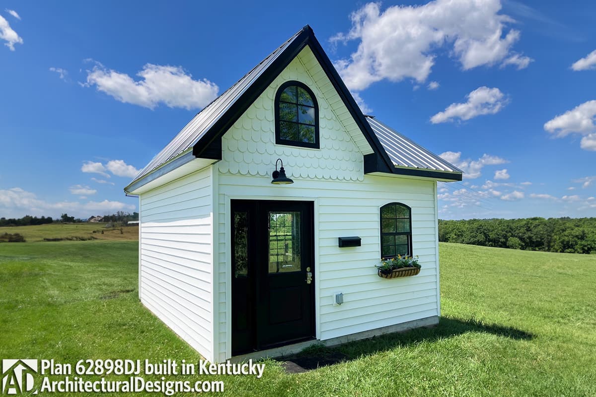 build gallery item - Home Office Plan 62898DJ Comes to Life in Kentucky