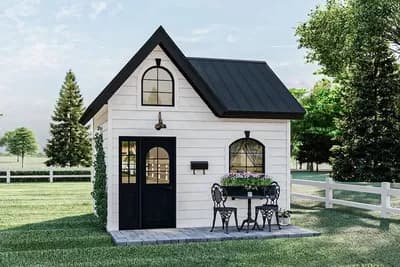 Work From Home Backyard Office Plan