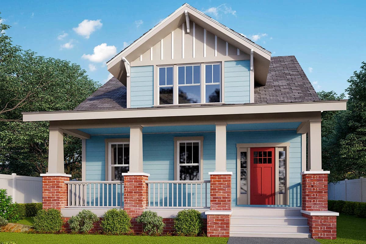 Plan 50179PH: Flexible Craftsman Bungalow with 3 or 4 Beds - Image #17 - Bungalow, Cottage, Craftsman