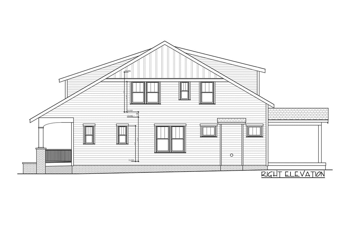 Plan 50180PH: Bungalow House Plan with 3 or 4 Beds - Image #10 - Bungalow, Cottage, Country