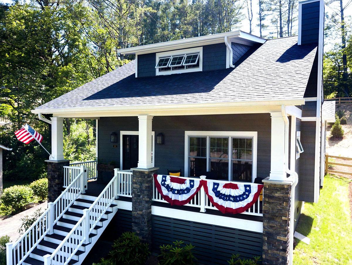 Plan 50186PH: Two-Story Bungalow Plan with Shed Dormer - Image #4 - Bungalow, Country, Craftsman