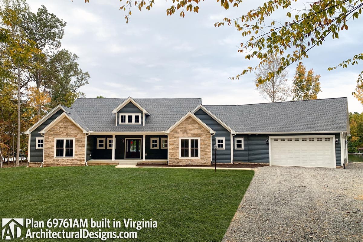 build gallery item - House Plan 69761AM Comes to Life in Virginia