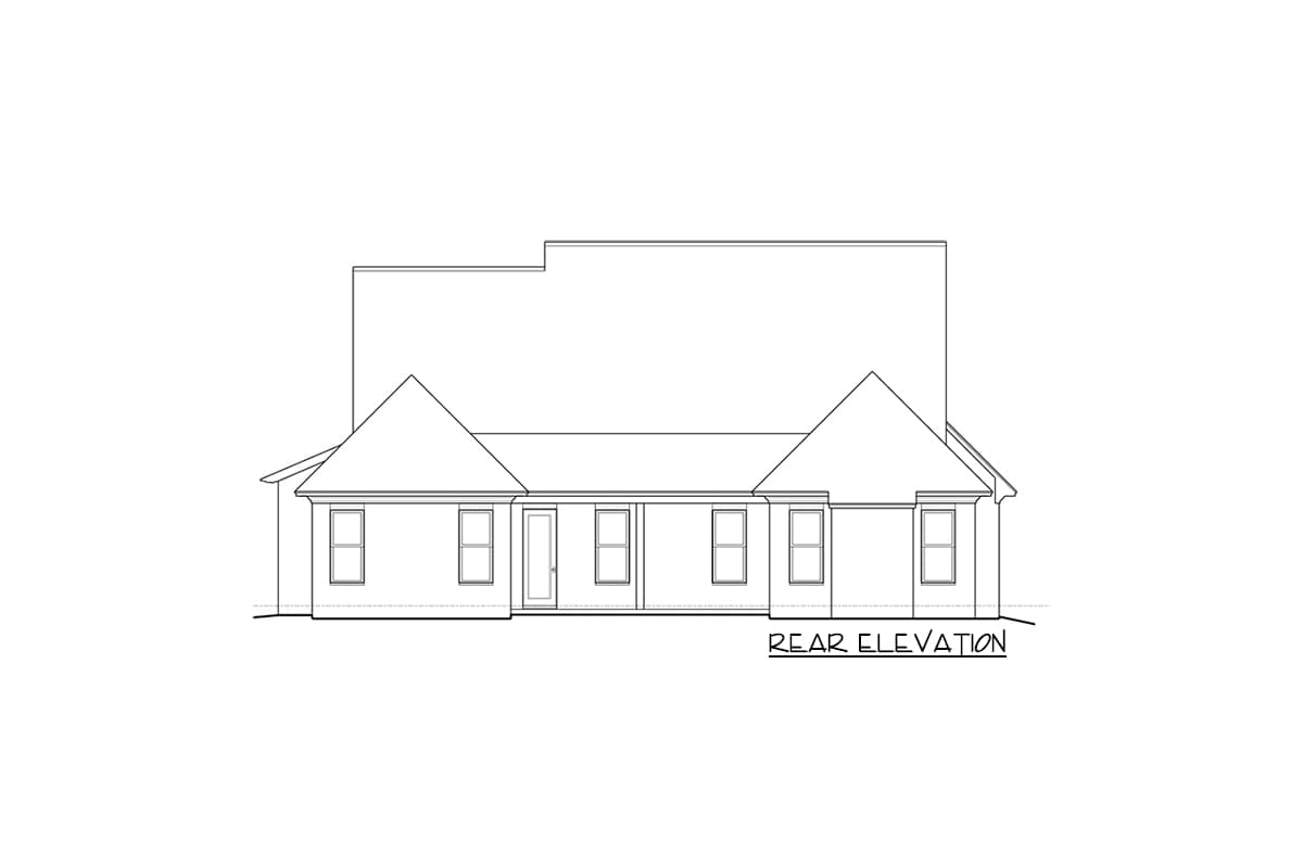 Plan 510158WDY: Exclusive Acadian House Plan with Shed Dormer - Image #4 - Acadian, Louisiana-Style, New American, Southern