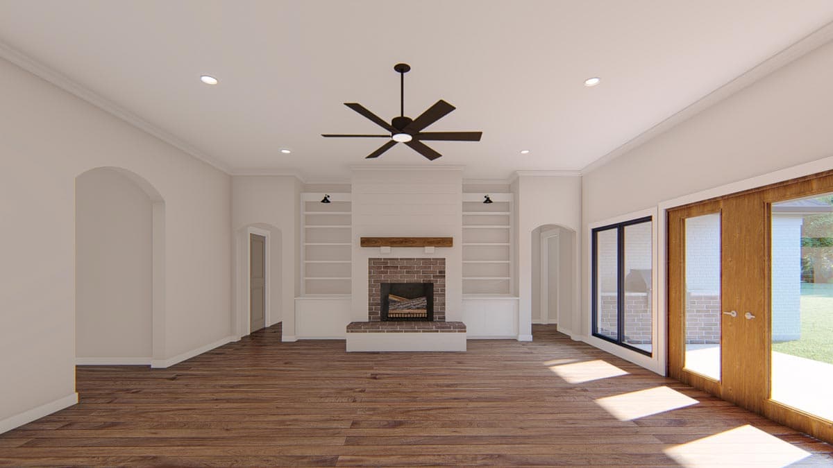 Plan 915044CHP: Exclusive European House Plan with Split Bedrooms - Image #8 - European, Southern, Transitional