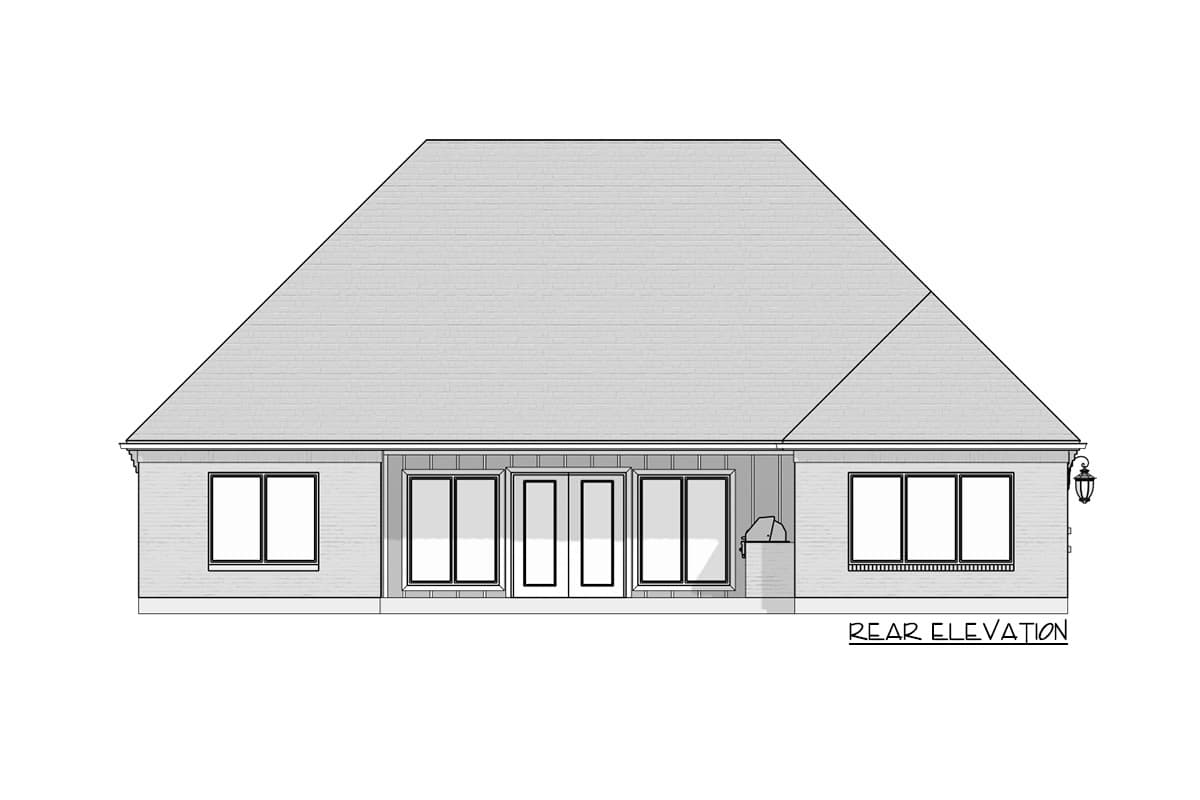 Plan 915044CHP: Exclusive European House Plan with Split Bedrooms - Image #14 - European, Southern, Transitional
