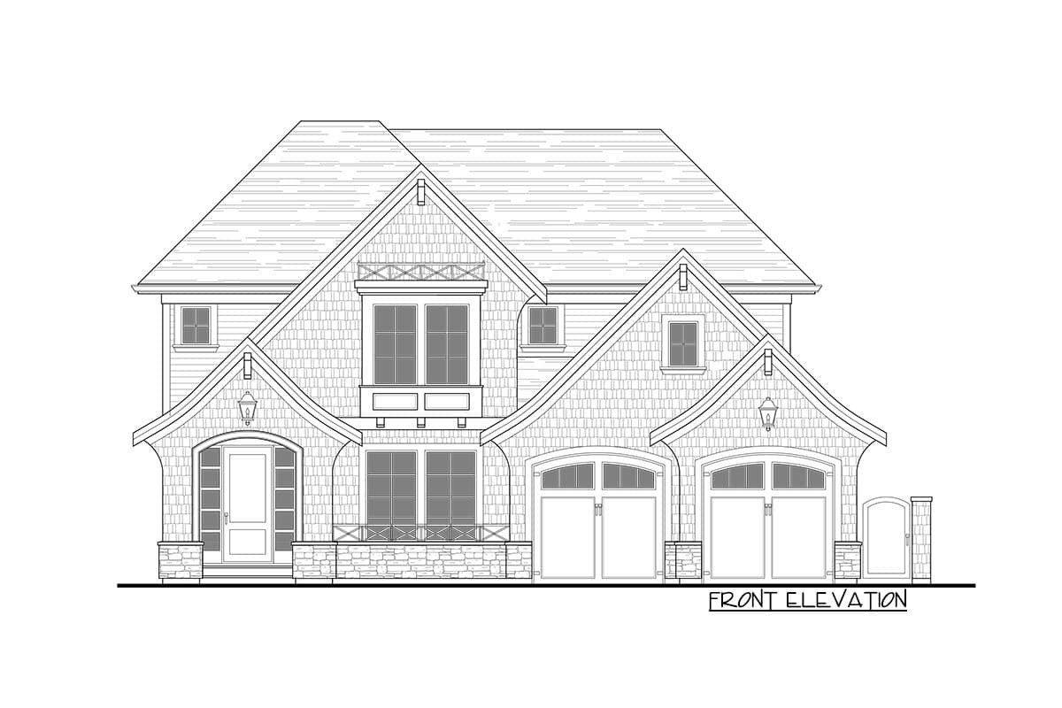 Plan 270020AF: Nantucket-Style Coastal Cottage Home Plan with Study - Image #11 - Coastal, Cottage, European, New American, Shingle, Traditional