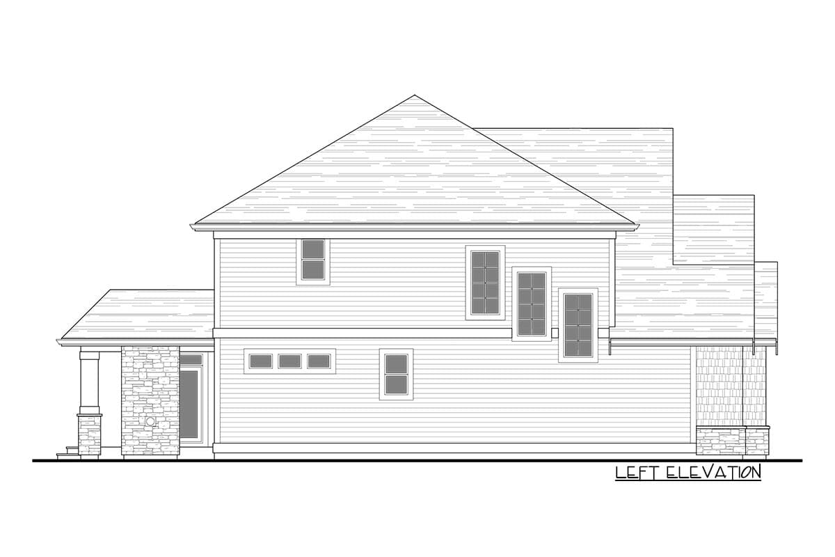 Plan 270020AF: Nantucket-Style Coastal Cottage Home Plan with Study - Image #12 - Coastal, Cottage, European, New American, Shingle, Traditional