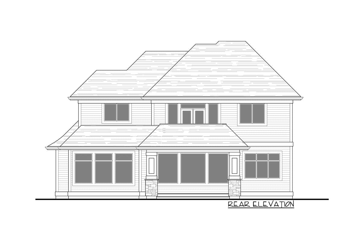 Plan 270020AF: Nantucket-Style Coastal Cottage Home Plan with Study - Image #13 - Coastal, Cottage, European, New American, Shingle, Traditional