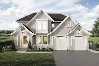 Nantucket-Style Coastal Cottage Home Plan with Study