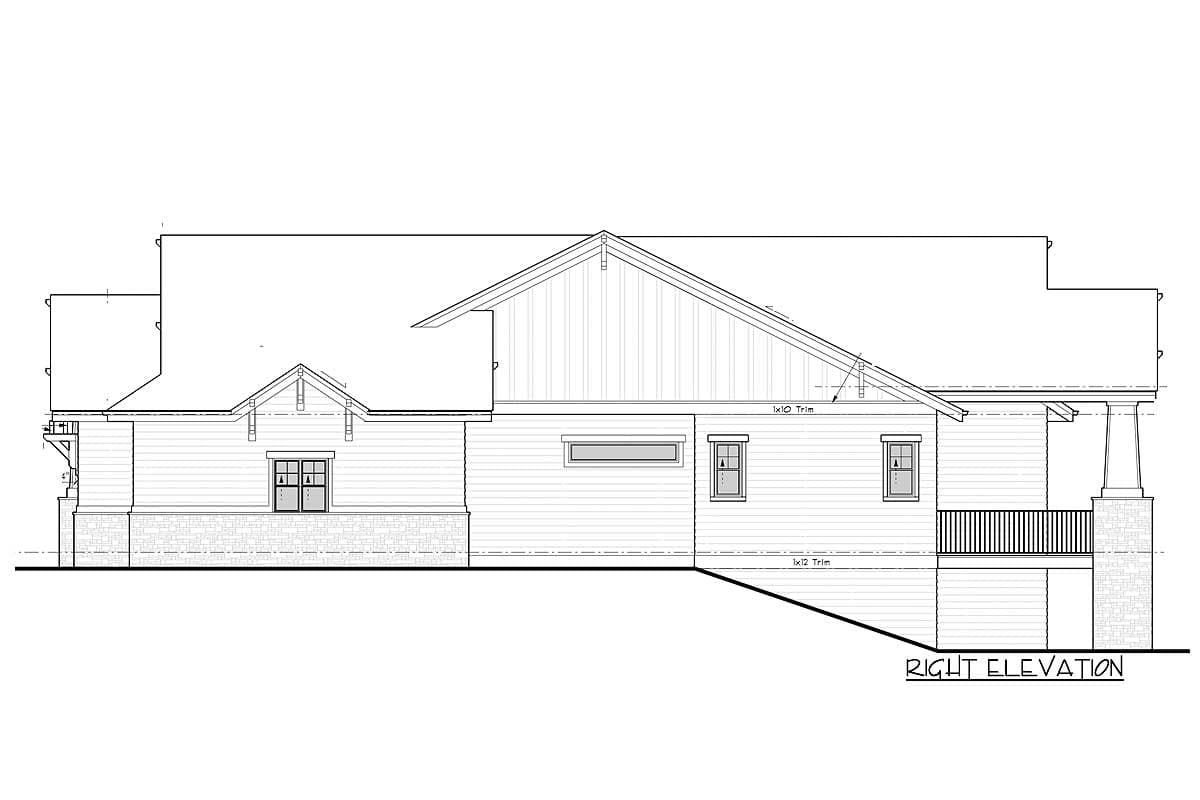 Plan 95095RW: Mountain Craftsman House Plan with Optional Lower Level - Image #13 - Coastal, Country, Craftsman, Mountain, New American, Northwest, Rustic, Traditional
