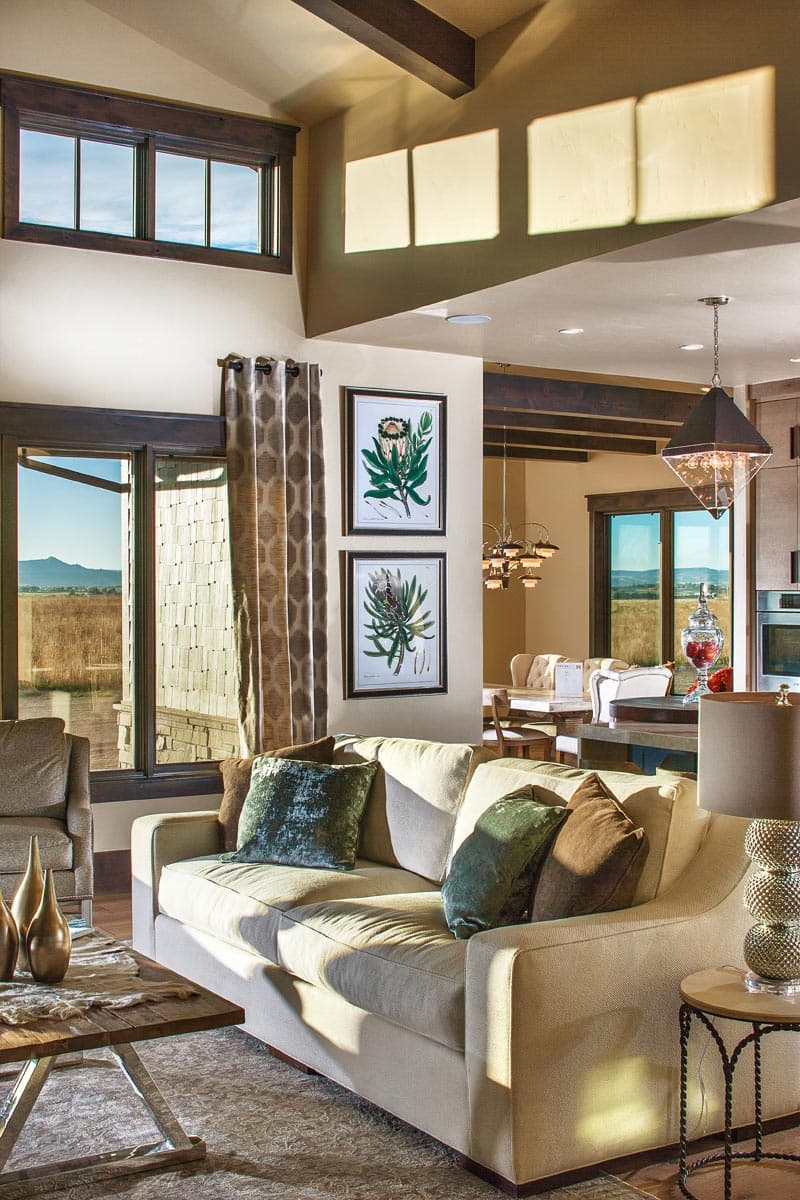 Plan 95097RW: Luxury New American Mountain Home Plan with Optional Lower Level - Image #7 - Craftsman, Mountain, New American, Northwest, Ranch, Rustic