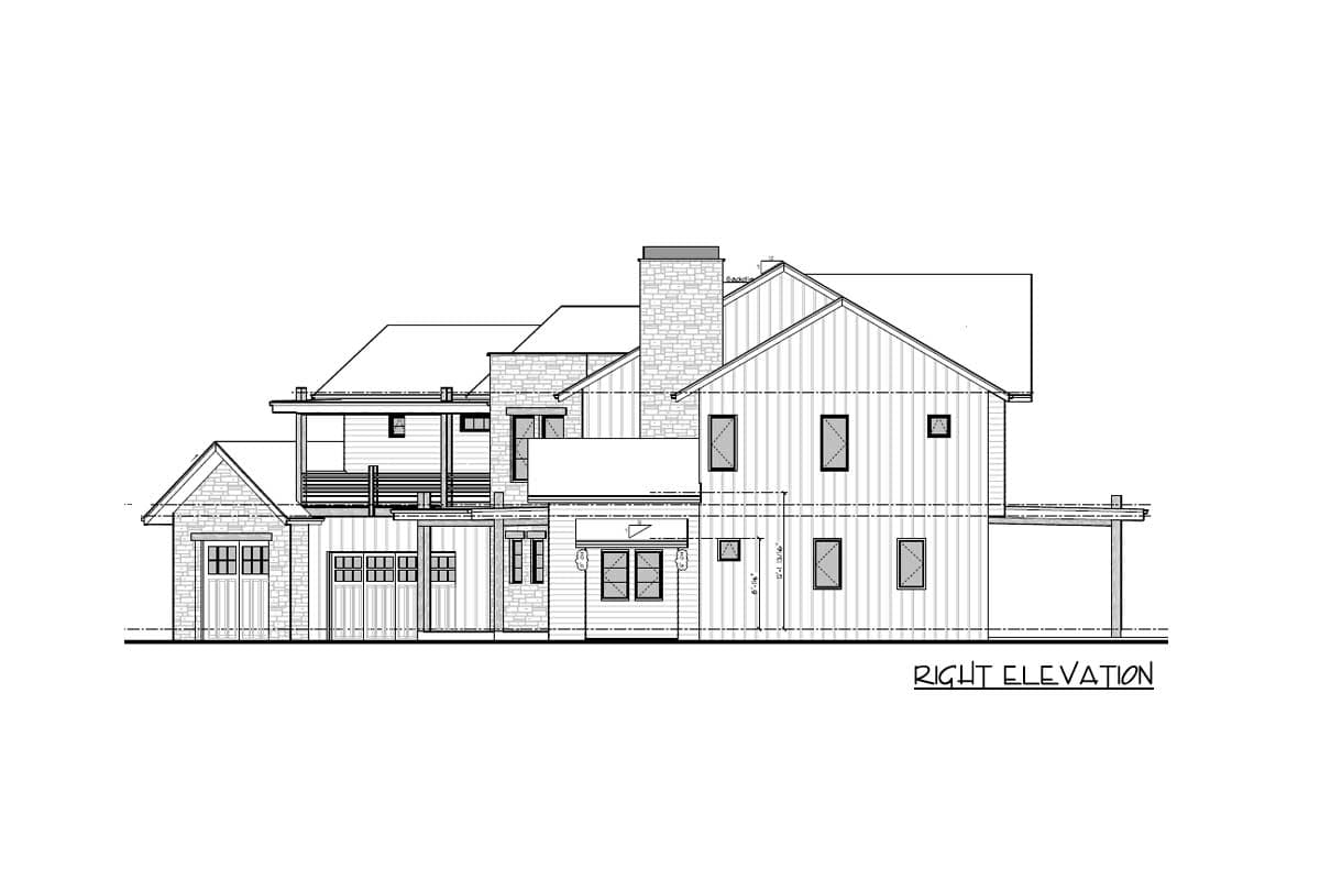 Plan 95098RW: Deluxe Contemporary Craftsman Plan with Private Bedroom Suites - Image #21 - Contemporary, Craftsman, Mountain, New American, Northwest, Rustic
