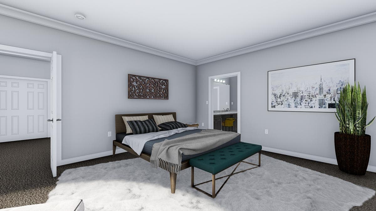 Plan 61361UT: Exclusive Duplex House Plan with Elevator and Ample Storage - Image #51 - New American, Traditional