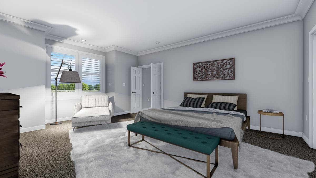 Plan 61361UT: Exclusive Duplex House Plan with Elevator and Ample Storage - Image #52 - New American, Traditional