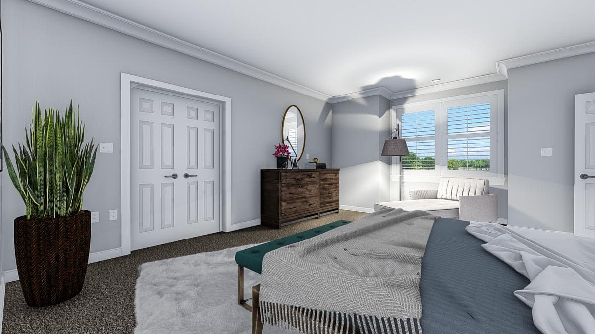 Plan 61361UT: Exclusive Duplex House Plan with Elevator and Ample Storage - Image #53 - New American, Traditional