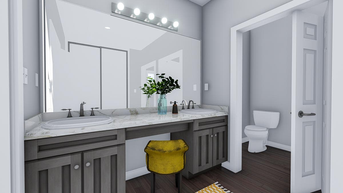 Plan 61361UT: Exclusive Duplex House Plan with Elevator and Ample Storage - Image #54 - New American, Traditional