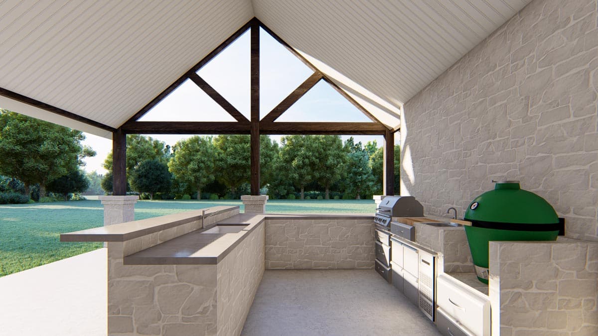 Plan 915045CHP: Exclusive 3-Bed Home Plan with Bonus Room above Angled Garage - 3378 Sq Ft - Image #7 - Craftsman, Modern Farmhouse, New American