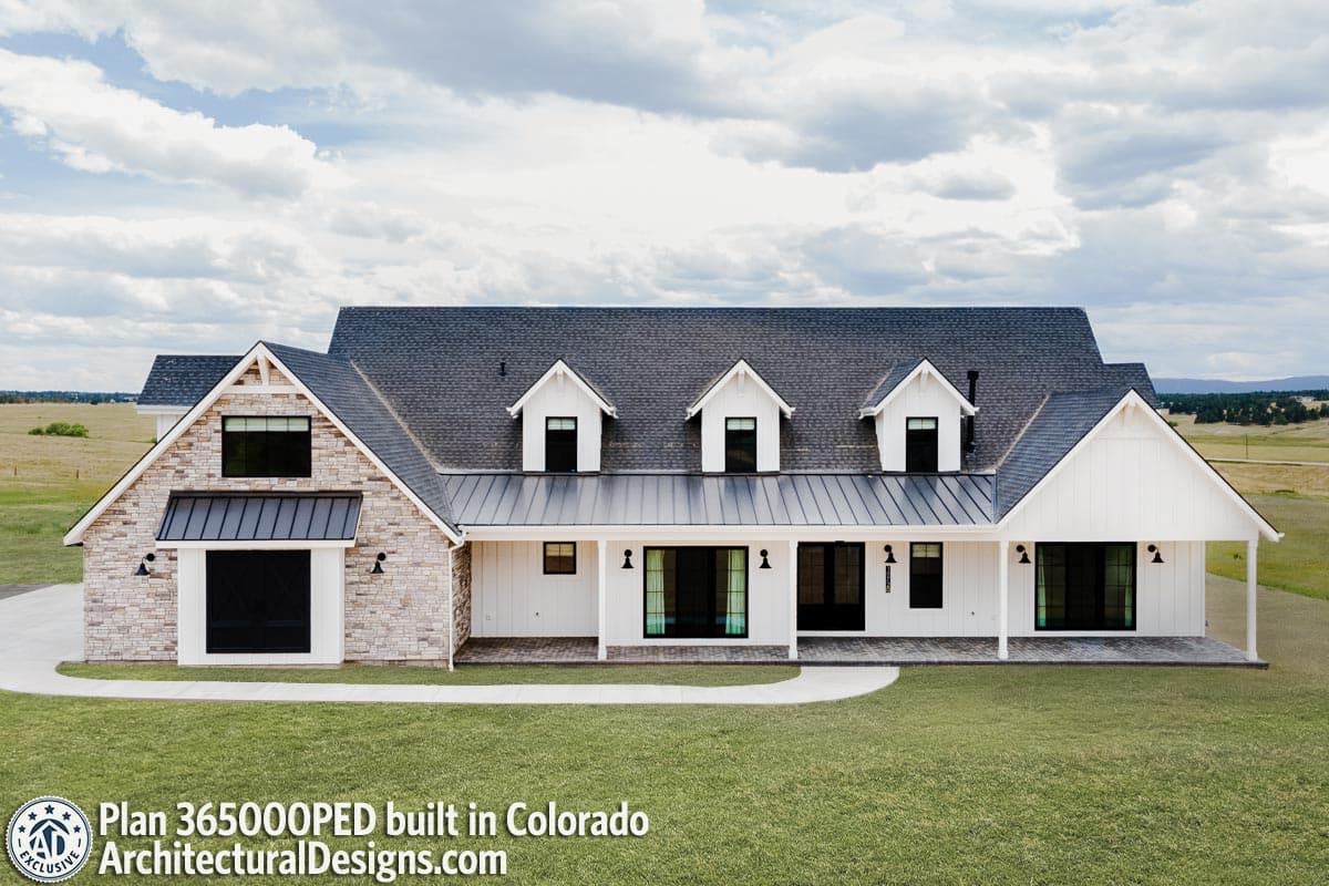 build gallery item - House Plan 365000PED comes to life in Colorado