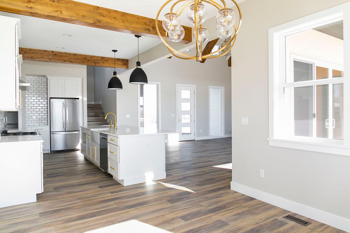 Plan 365001PED: Rugged New American House Plan with Vaulted Great Room and Master Suite - Image #7 - Craftsman, Mountain, New American, Rustic