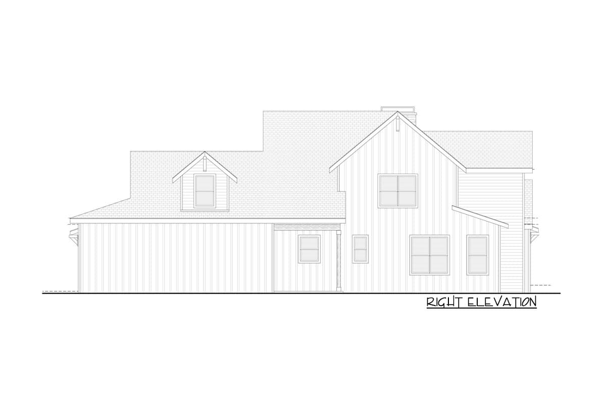 Plan 365001PED: Rugged New American House Plan with Vaulted Great Room and Master Suite - Image #23 - Craftsman, Mountain, New American, Rustic