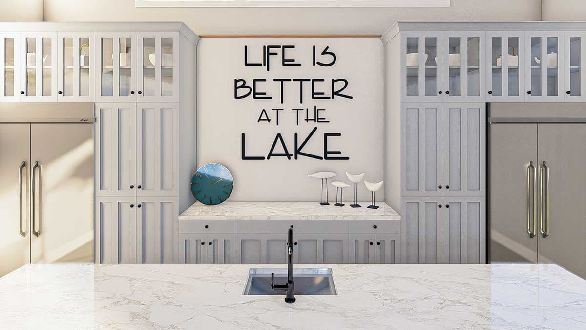 Plan 62910DJ: Lake House with Massive Wraparound Covered Deck - Image #17 - Country, Mountain, Ranch, Rustic, Shingle, Vacation