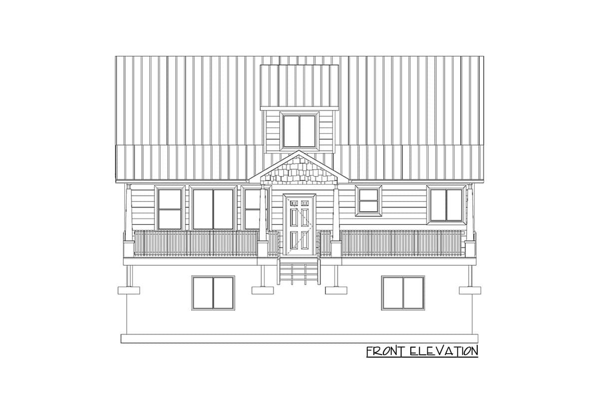 Plan 61362UT: Mountain Craftsman Home Plan with Main-Floor Master - Image #18 - Cabin, Country, Craftsman, Mountain, Northwest, Rustic