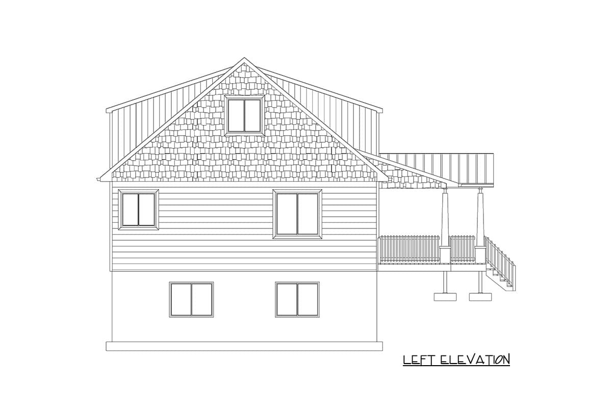 Plan 61362UT: Mountain Craftsman Home Plan with Main-Floor Master - Image #19 - Cabin, Country, Craftsman, Mountain, Northwest, Rustic