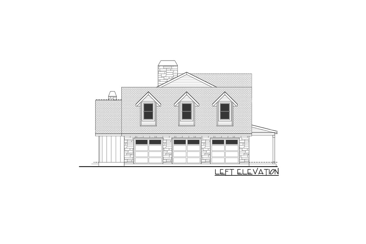 Plan 365004PED: 5-Bed Modern Farmhouse Plan with Laundry on Both Floors - Image #5 - Farmhouse, Modern Farmhouse, New American, Traditional