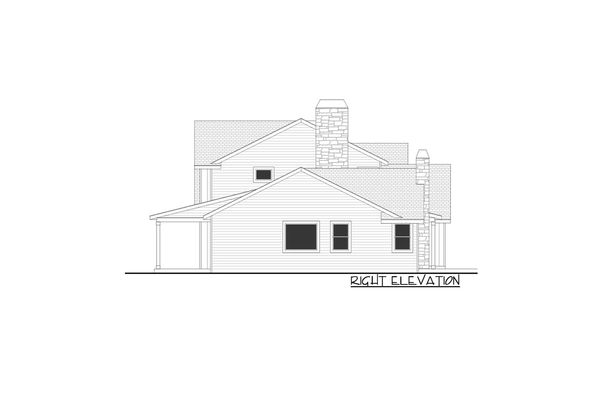 Plan 365004PED: 5-Bed Modern Farmhouse Plan with Laundry on Both Floors - Image #7 - Farmhouse, Modern Farmhouse, New American, Traditional