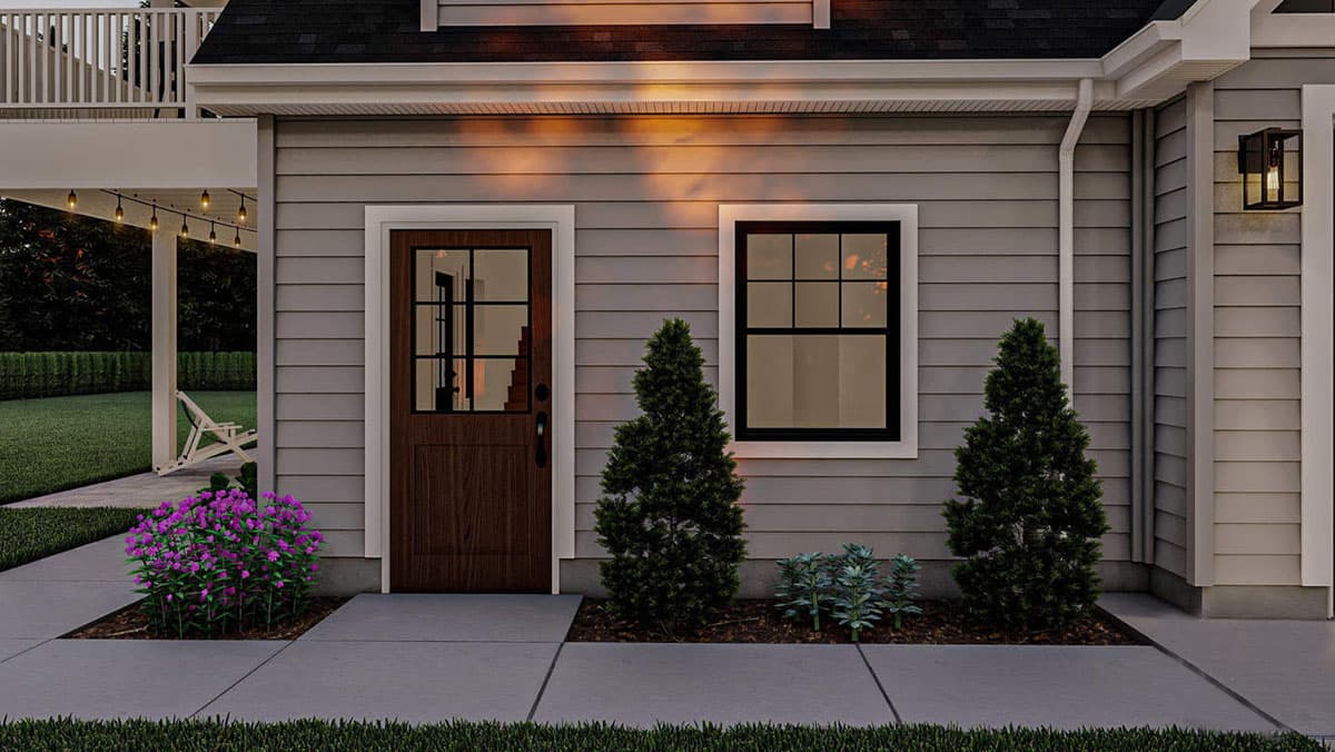 Plan 62911DJ: 3-Car Carriage House Plan with 2-Bedroom Upstairs Apartment - Image #5 - Carriage, Country, Craftsman