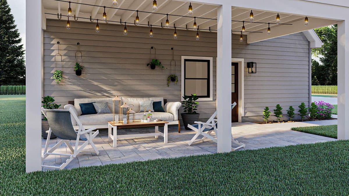 Plan 62911DJ: 3-Car Carriage House Plan with 2-Bedroom Upstairs Apartment - Image #6 - Carriage, Country, Craftsman