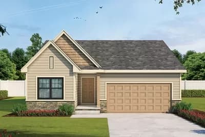 2-Bed House Plan with Pocket Office - 1390  Sq Ft