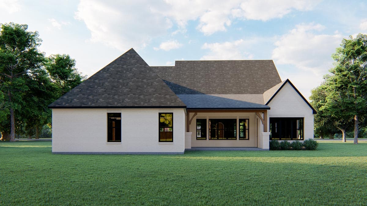 Plan 915046CHP: Exclusive Tudor Home Plan with Second-Level Game or Media Room - 4190 Sq Ft - Image #5 - European, Transitional, Tudor