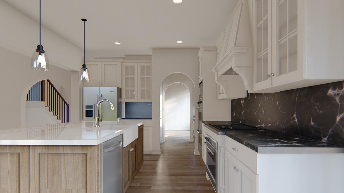 Plan 915046CHP: Exclusive Tudor Home Plan with Second-Level Game or Media Room - 4190 Sq Ft - Image #12 - European, Transitional, Tudor