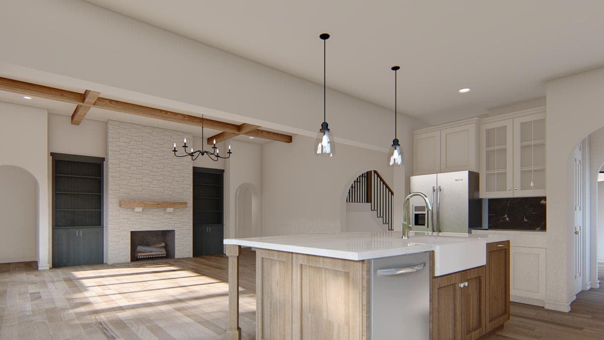 Plan 915046CHP: Exclusive Tudor Home Plan with Second-Level Game or Media Room - 4190 Sq Ft - Image #13 - European, Transitional, Tudor