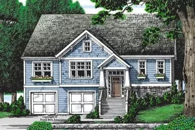 3-Bed Split-Foyer House Plan