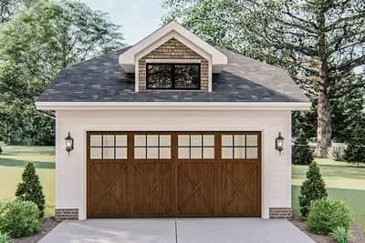 Craftsman-style Detached Garage with Workshop Potential