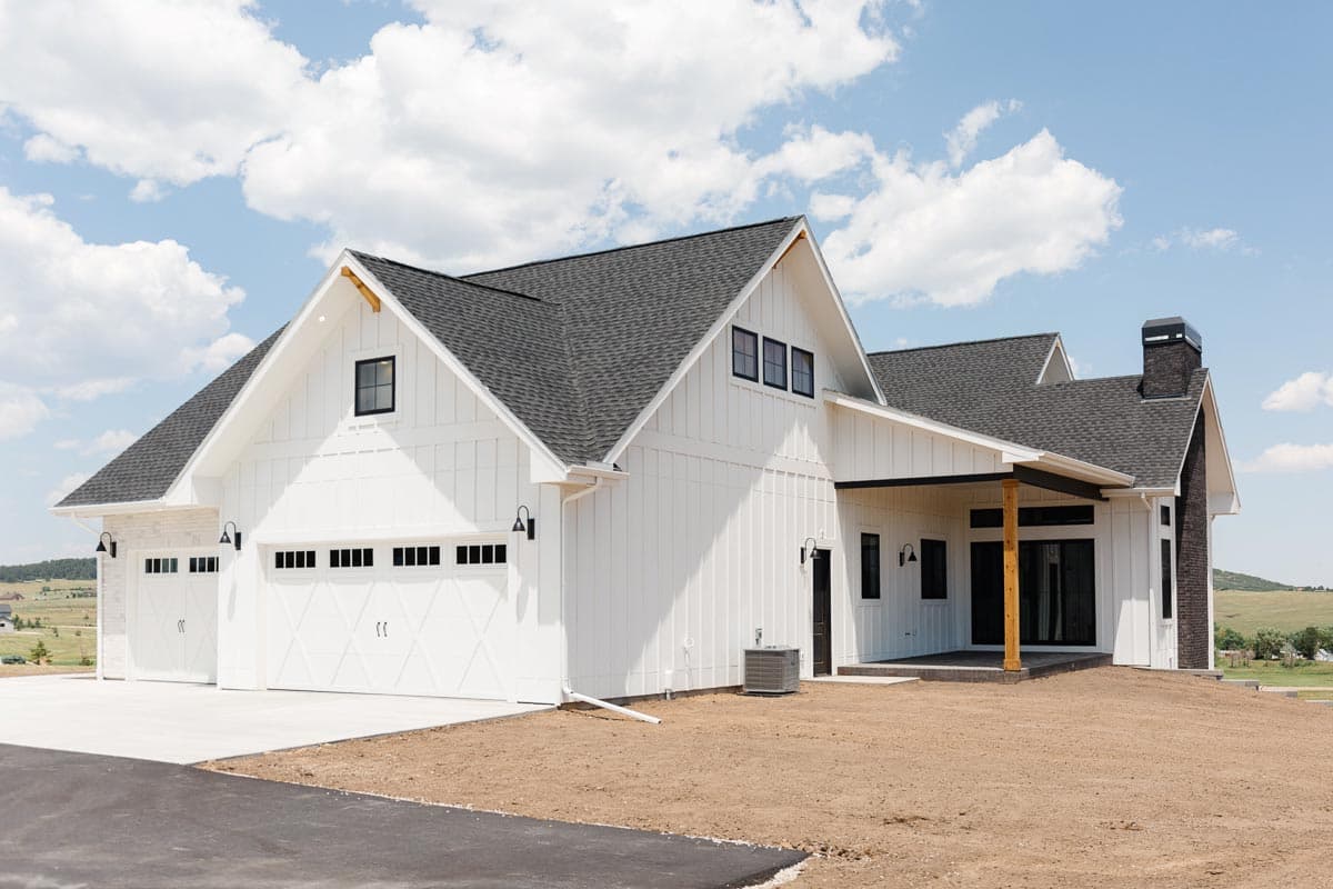 Plan 365005PED: Exclusive Open Concept 2-Bed New American Farmhouse with Home Office - Image #7 - Country, Craftsman, Farmhouse, Modern Farmhouse, New American, Southern