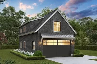Detached Garage with ADU Potential or Storage - 800 Sq Ft Garage and 699 Sq Ft Storage
