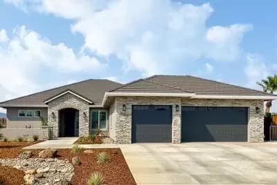 Prairie-style Ranch Home Plan with Flexible Home Office