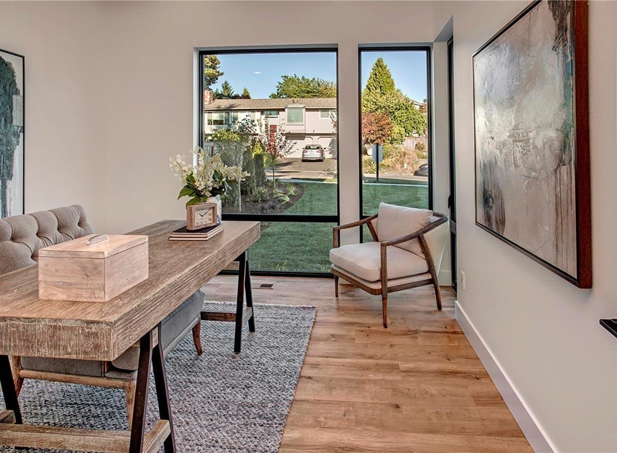 Plan 23865JD: Modern House Plan with 4 Upstairs Bedrooms Plus a Bonus Room - Image #5 - Contemporary, Modern, Northwest