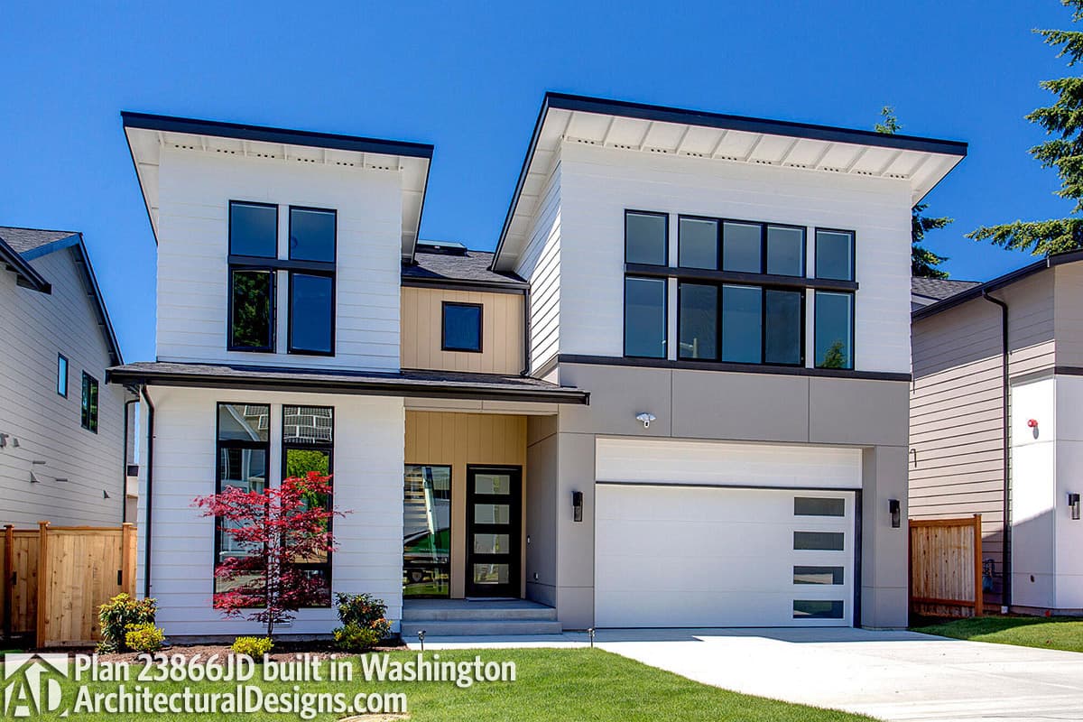 build gallery item - House Plan 23866JD comes to life in Washington