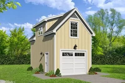 Single Detached Garage with Loft