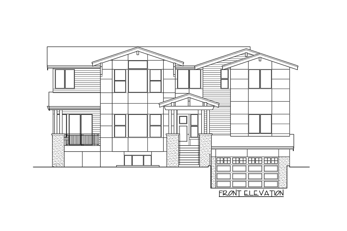 Plan 23871JD: Contemporary Craftsman Plan with Wine Cellar - Image #32 - Contemporary, Craftsman, Northwest
