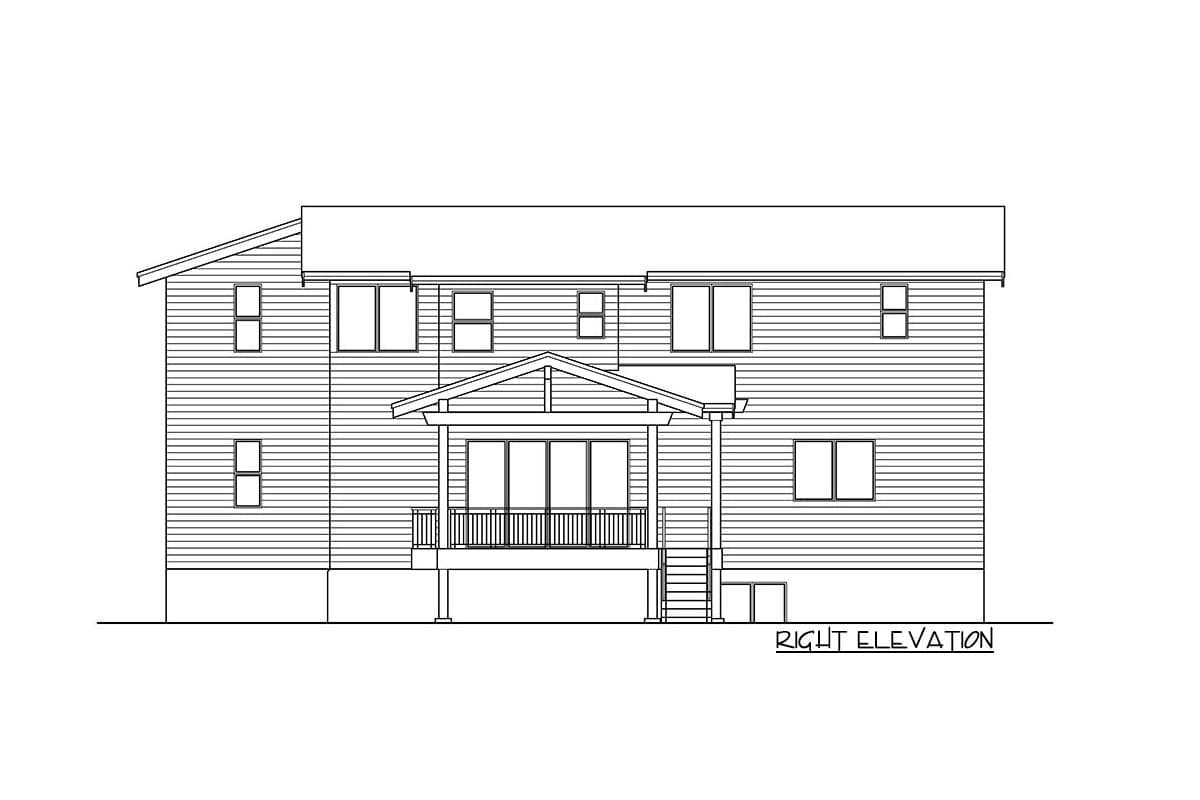 Plan 23871JD: Contemporary Craftsman Plan with Wine Cellar - Image #34 - Contemporary, Craftsman, Northwest