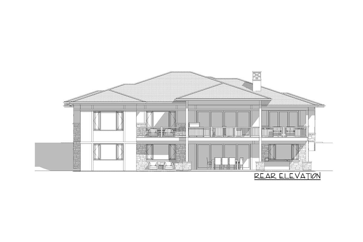 Plan 64507SC: Exclusive Ranch Home Plan with Walk-Out Basement Option - Image #6 - Northwest, Prairie, Ranch