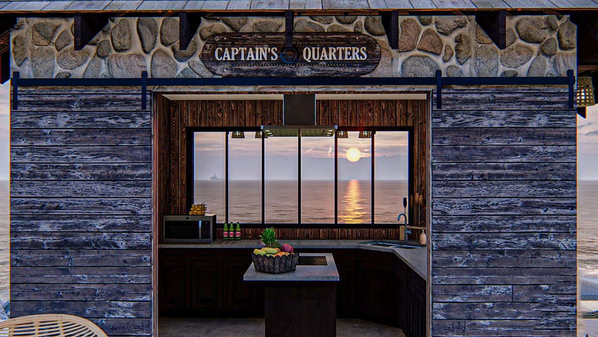 Plan 62924DJ: Fiesta Friday Tiki Bar Lounge - Image #4